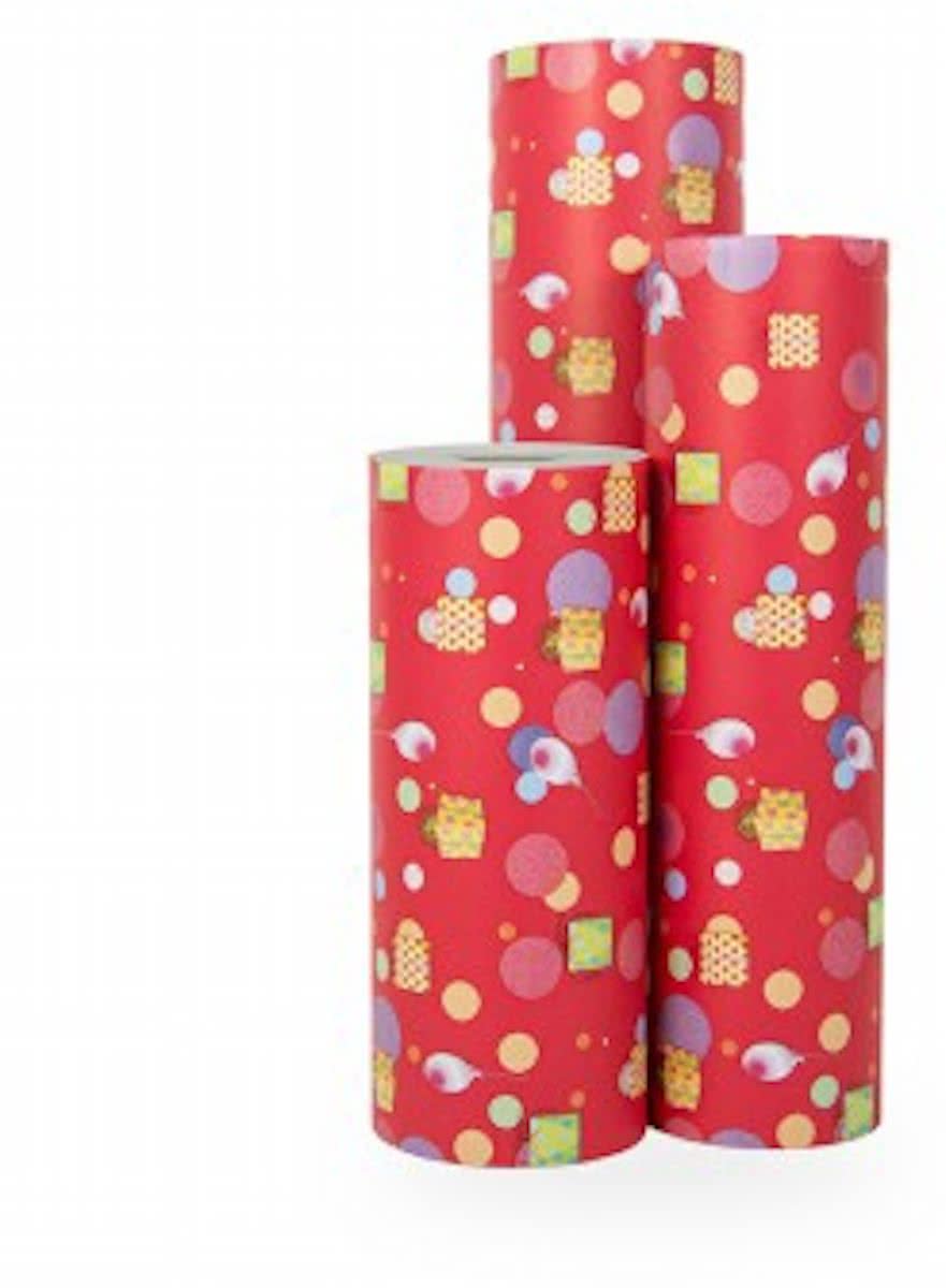 Cadeaupapier Kinderen 2 - Rol 50cm - 200m - 70gr | Winkelrol / Toonbankrol / Geschenkpapier / Kadopapier / Inpakpapier